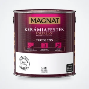 Poli-Farbe Magnat kerámiafesték 2,5 l beltéri falfesték fehér CM1 – HelloMester Kecskemét