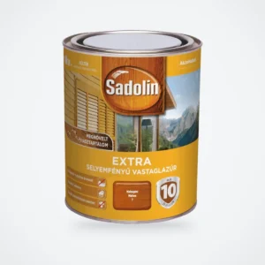 Sadolin Extra mahagóni 0,75 l selyemfényű vastaglazúr – HelloMester Kecskemét