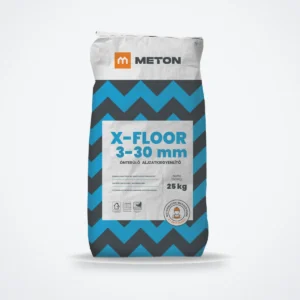 Meton X-Floor 3–30 mm önterülő aljzatkiegyenlítő 25 kg – HelloMester Kecskemét