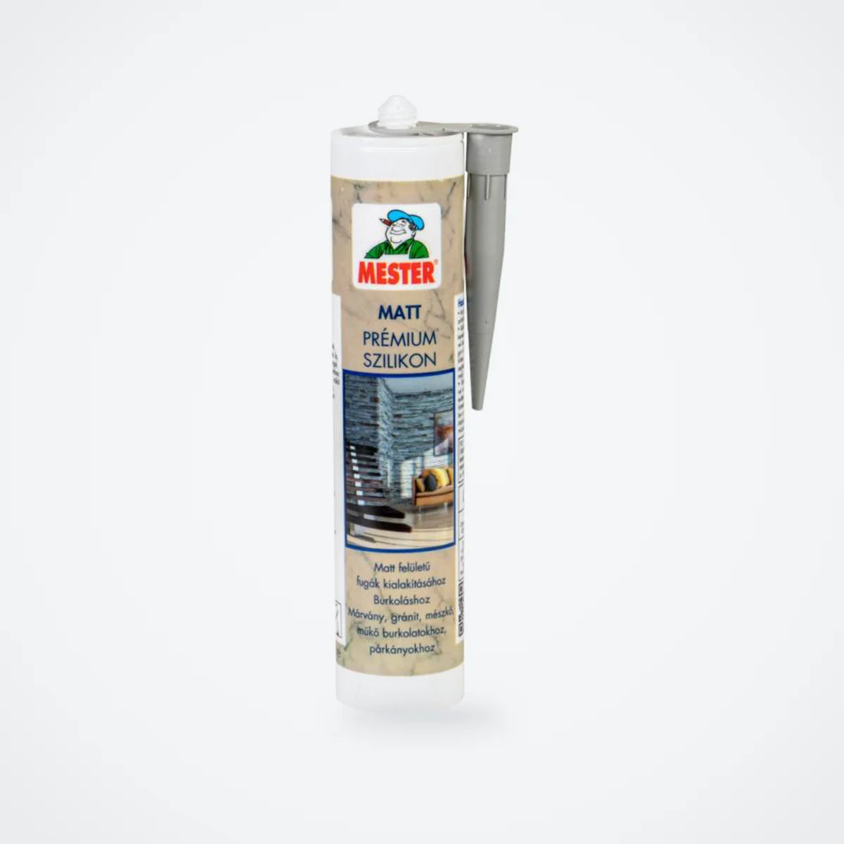 MESTER Matt Prémium szilikon 310 ml beige világos szürke; sötét szürke – HelloMester Kecskemét