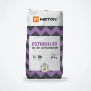 Estrich 20 beltéri esztrichbeton, 25 kg – HelloMester Kecskemét
