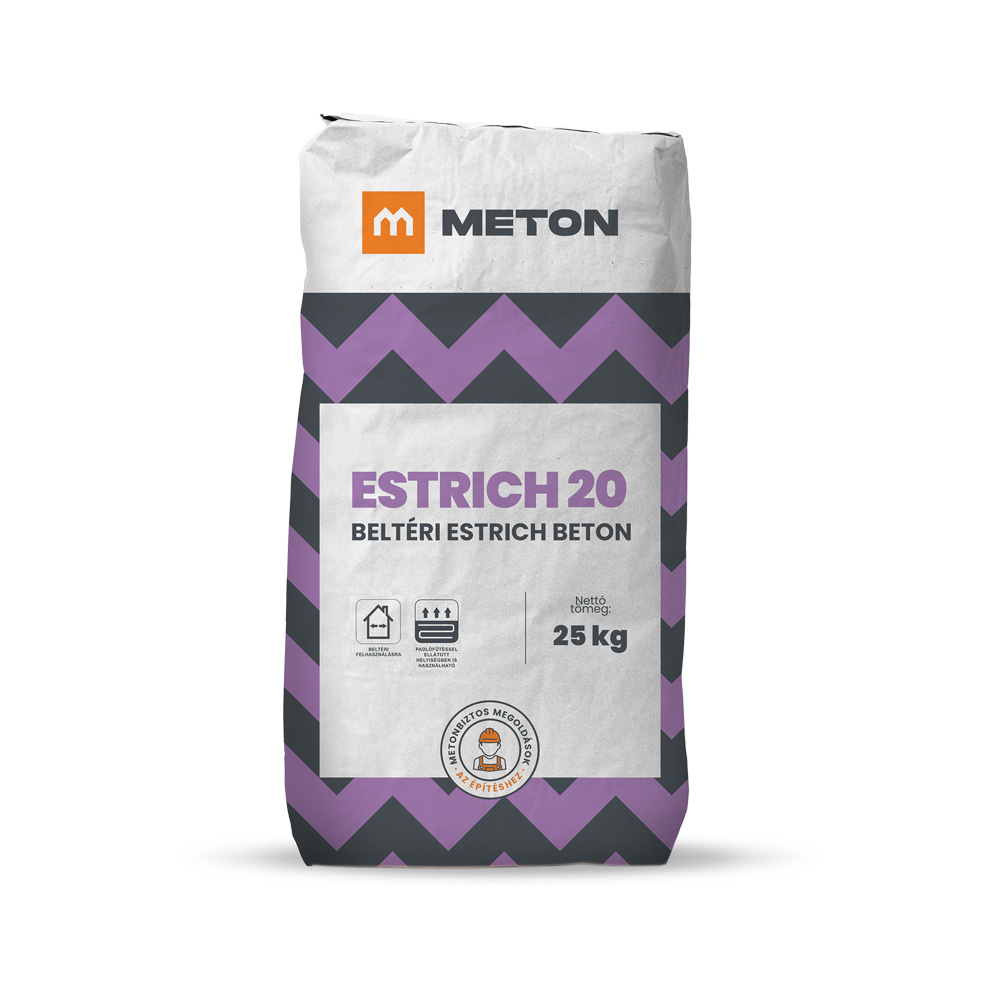 ESTRICH 20 beltéri estrich beton 25kg