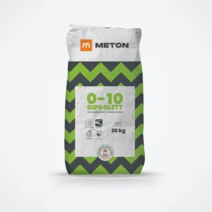 Meton 0–10 Gips Glett extra fehér glettelő- és hézagoló gipsz 20 kg – HelloMester Kecskemét