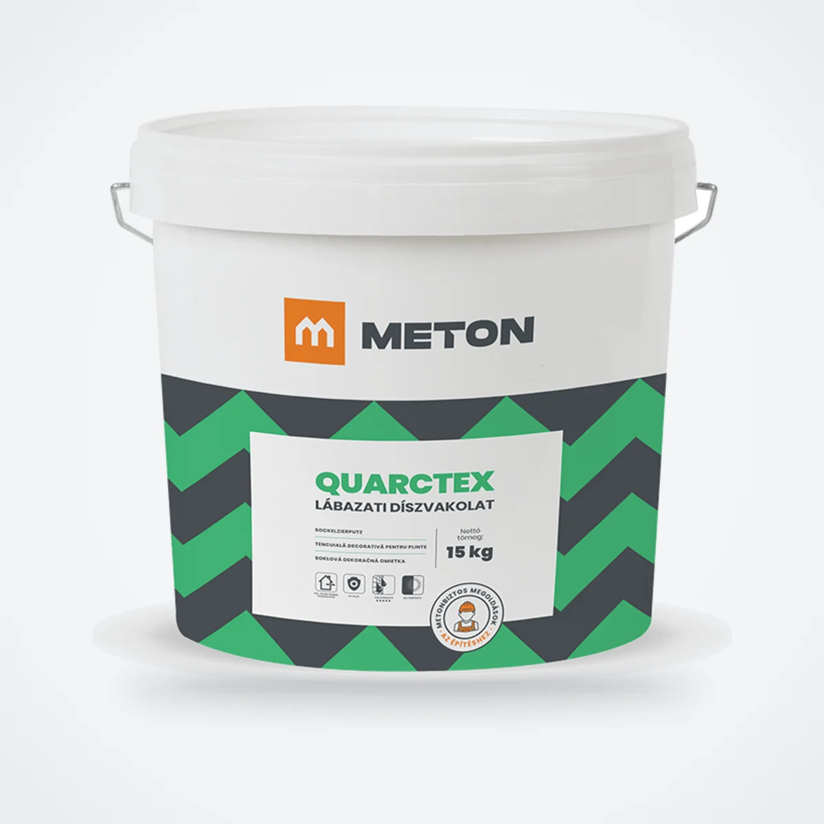 QUARCTEX Lábazati díszvakolat 15kg – HelloMester Kecskemét