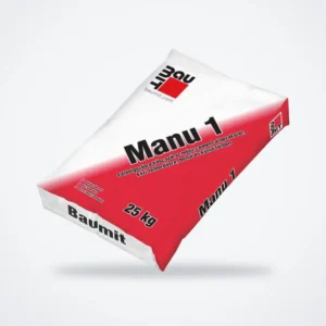 Baumit Manu 1 mész-cement alapvakolat, 25 kg – HelloMester Kecskemét