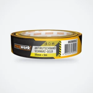Csúszásgátló öntapadó szalag sárga-fekete 25 mm × 5 m – HelloMester Kecskemét
