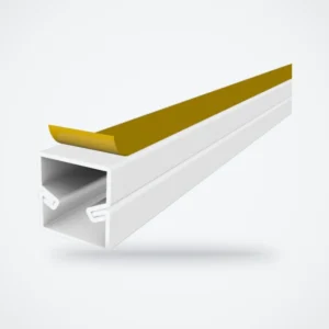 Kábelcsatorna PVC 12×12 mm, öntapadós – HelloMester Kecskemét