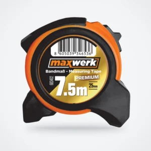 Mérőszalag gumírozott 7,5 m × 25 mm – HelloMester Kecskemét