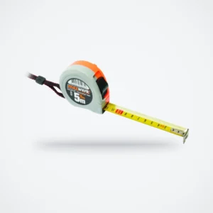 Mérőszalag narancssárga-szürke 5 m × 19 mm – HelloMester Kecskemét
