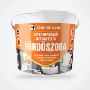 Den Braven egykomponensű vízszigetelés fürdőszobába – HelloMester Kecskemét