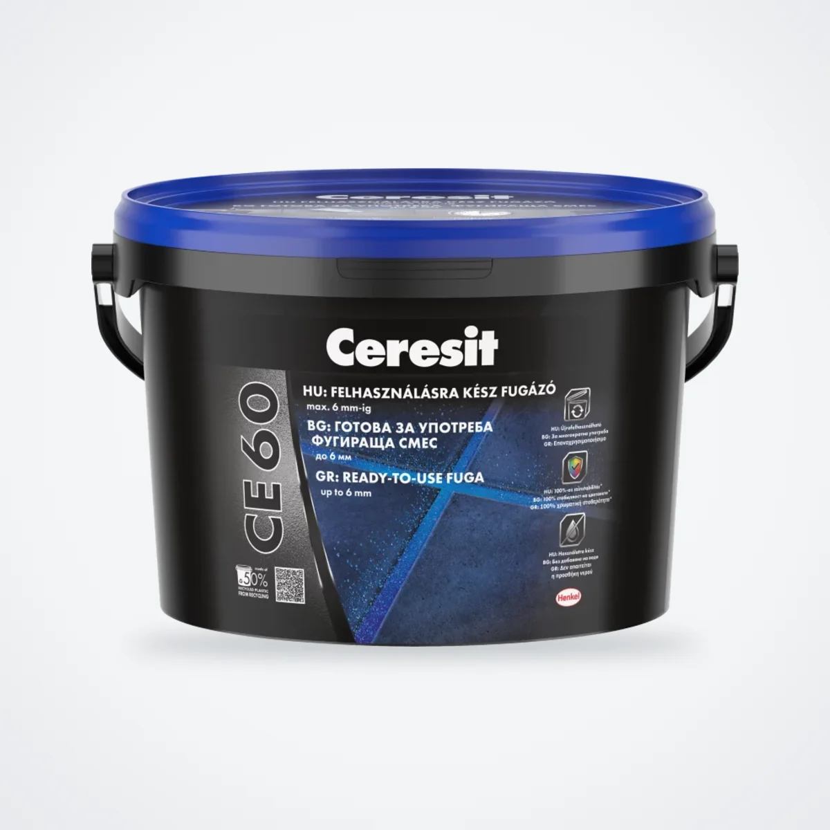 Henkel Ceresit CE 60 felhasználásra kész fugázó cementszürke 2 kg – HelloMester Kecskemét