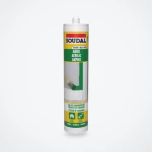 SOUDAL Akril Fehér Festhető Tömítő – 280 ml – HelloMester Kecskemét