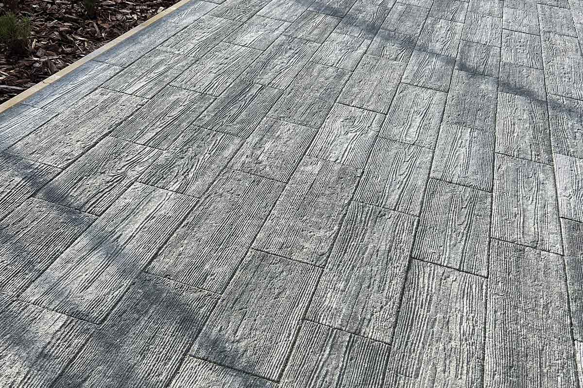Viastein Via Holz térkő 8 cm – közeli felületkép