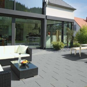 Viastein Prestige burkolólap 5 cm – lerakott térburkolat