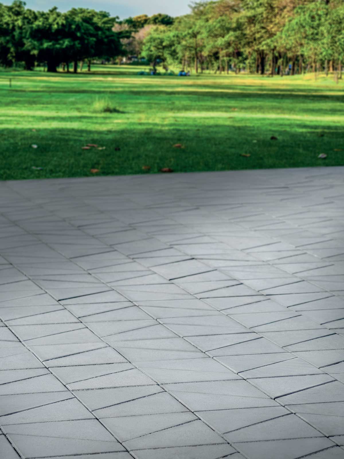 Viastein Budapart térkő 8 cm / 10 cm – lerakott térburkolat