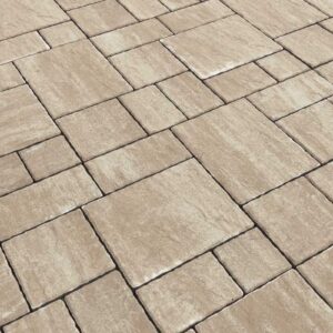 Viastein Florence Strukturált térkő 6 cm – közeli felületkép