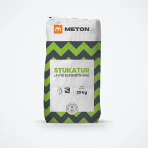 Meton Stukatur Gips stukatúr gipsz 20 kg – javító és rögzítő – HelloMester Kecskemét