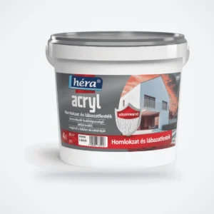 Héra Acryl homlokzat- és lábazatfesték fehér – 4 L – HelloMester Kecskemét