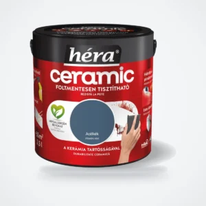 Héra Ceramic mosható beltéri falfesték – Acélkék, 2,5 L – HelloMester Kecskemét