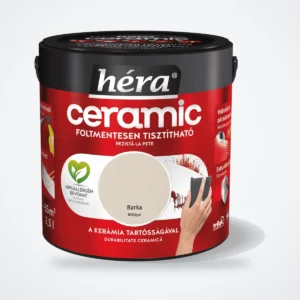 Héra Ceramic mosható beltéri falfesték – Barka, 2,5 L – HelloMester Kecskemét