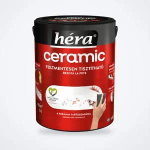 Héra Ceramic mosható beltéri falfesték – Bazaltszürke, 5 L – HelloMester Kecskemét