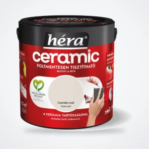 Héra Ceramic mosható beltéri falfesték – Csendes eső, 2,5 L – HelloMester Kecskemét