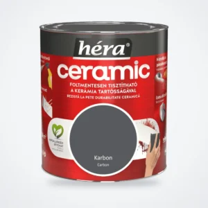 Héra Ceramic mosható beltéri falfesték – Karbon, 1 L – HelloMester Kecskemét