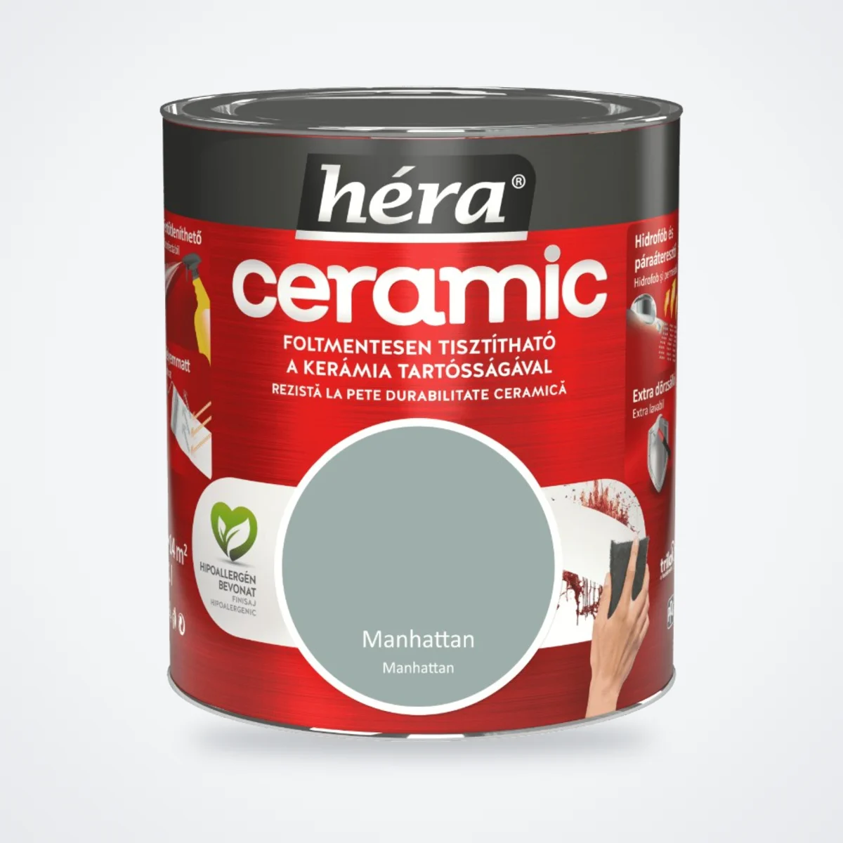 Héra Ceramic mosható beltéri falfesték – Manhattan, 1 L – HelloMester Kecskemét