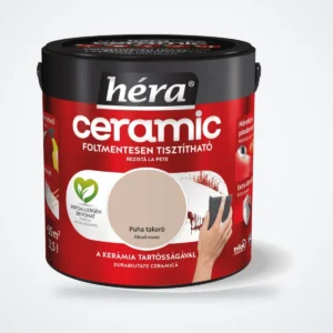 Héra Ceramic mosható beltéri falfesték – Puha takaró, 2,5 L – HelloMester Kecskemét