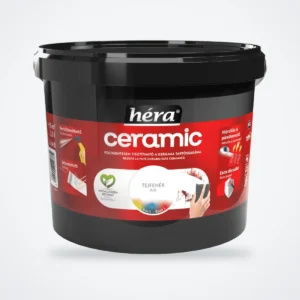Héra Ceramic mosható beltéri falfesték – Tejfehér (L bázis), 2,5 L – HelloMester Kecskemét