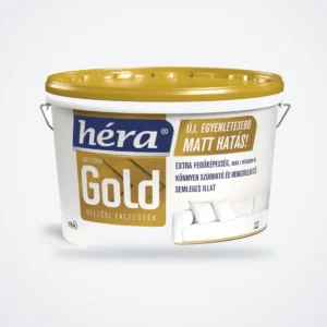Héra Gold beltéri falfesték fehér – 10 L – HelloMester Kecskemét