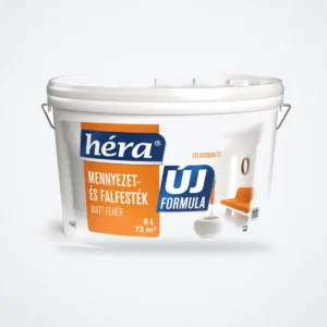 Héra mennyezet- és falfesték fehér – Héra mennyezetfesték, 8 L – HelloMester Kecskemét
