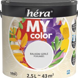 Héra My Color beltéri falfesték – Balkáni gerle, 2,5 L