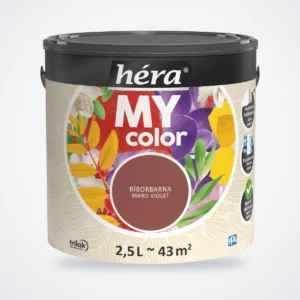 Héra My Color beltéri falfesték – Bíborbarna, 2,5 L – HelloMester Kecskemét
