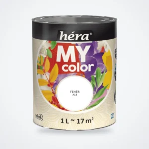 Héra My Color beltéri falfesték – Fehér, 1 L – HelloMester Kecskemét