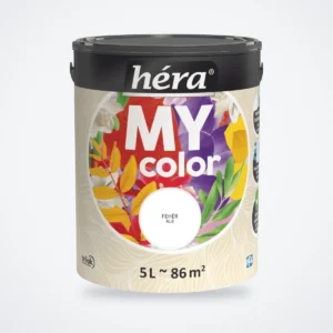 Héra My Color beltéri falfesték – Fehér, 5 L – HelloMester Kecskemét