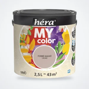 Héra My Color beltéri falfesték – Forró kakaó, 2,5 L – HelloMester Kecskemét