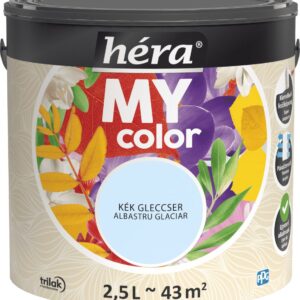 Héra My Color beltéri falfesték – Kék gleccser, 2,5 L