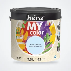 Héra My Color beltéri falfesték – Kék gleccser, 2,5 L – HelloMester Kecskemét