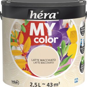Héra My Color beltéri falfesték – Latte macchiato, 2,5 L