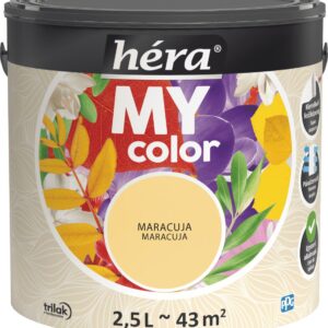 Héra My Color beltéri falfesték – Maracuja, 2,5 L