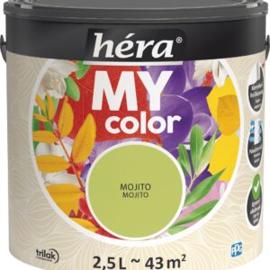 Héra My Color beltéri falfesték – Mojito, 2,5 L