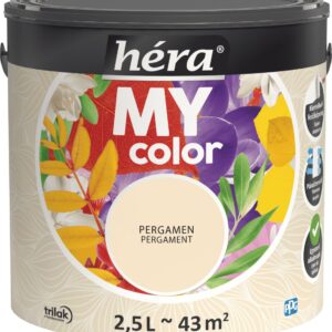 Héra My Color beltéri falfesték – Pergamen, 2,5 L