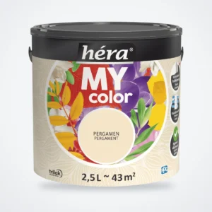 Héra My Color beltéri falfesték – Pergamen, 2,5 L – HelloMester Kecskemét