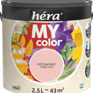 Héra My Color beltéri falfesték – Rózsakvarc, 2,5 L