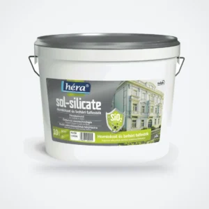 Héra Sol-Silicate szilikát homlokzatfesték és beltéri falfesték fehér, 10 L – HelloMester Kecskemét