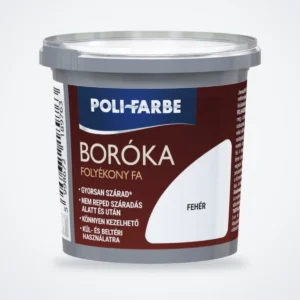 Poli-Farbe Boróka folyékony fa fehér 250 g – HelloMester Kecskemét