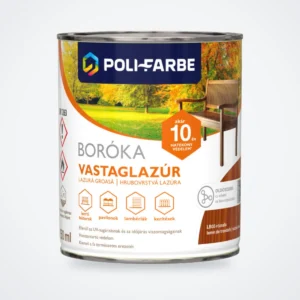 Poli-Farbe Boróka vastaglazúr LB05 rózsafa 0,75 L – HelloMester Kecskemét