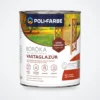 Poli-Farbe Boróka vízzel hígítható vastaglazúr mahagóni 0,75 L – HelloMester Kecskemét