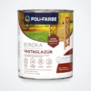 Poli-Farbe Boróka vízzel hígítható vastaglazúr vörösfenyő 0,75 L – HelloMester Kecskemét